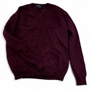 Burgundy Cashmere Sweater